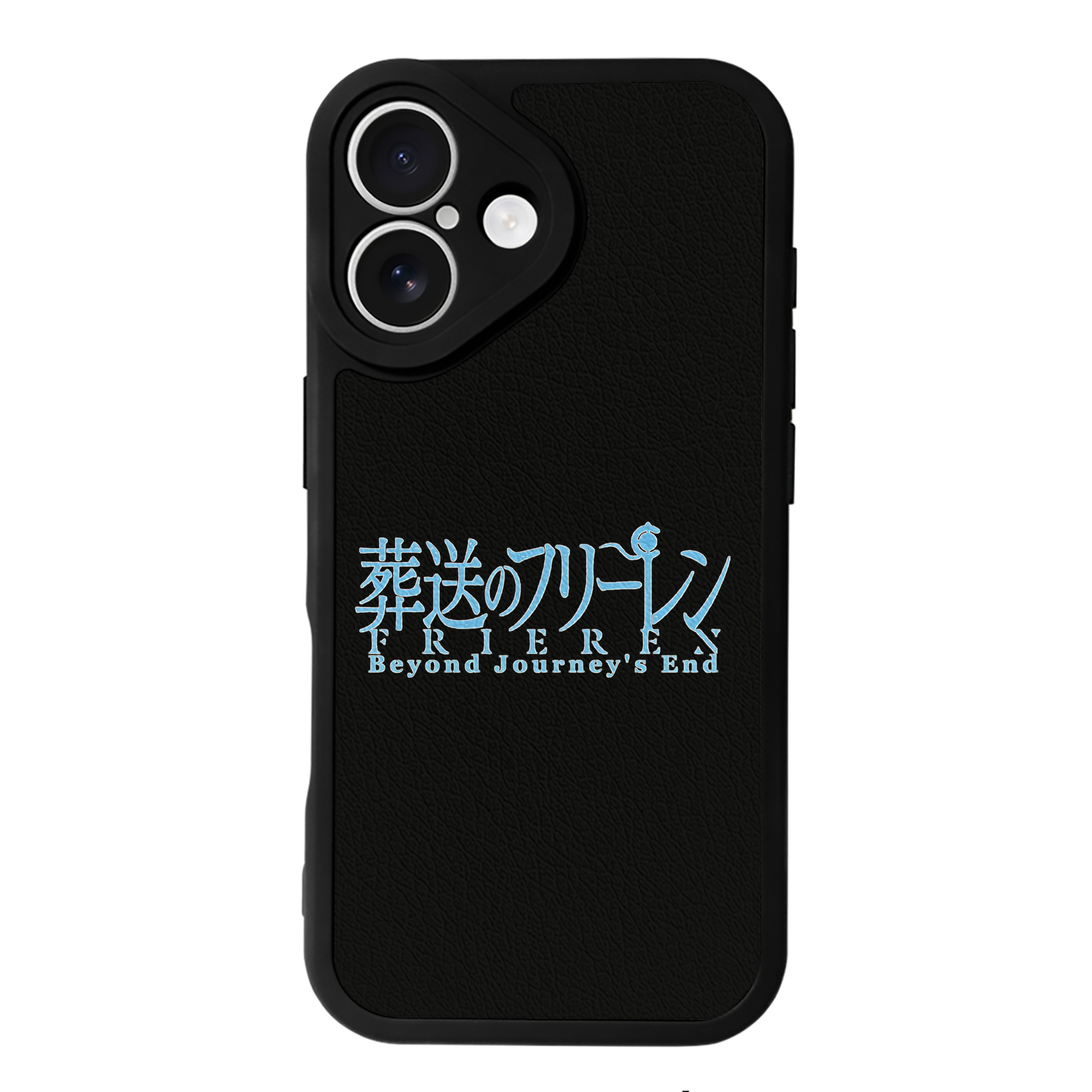 （画像用） 葬送のフリーレン Frieren 【iPhone 16シリーズ対応】シリコンスマホケース（レザー調） 材質：シリコン